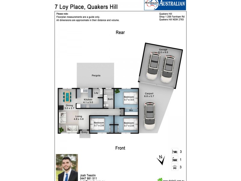 7 Loy Place, Quakers Hill NSW 2763