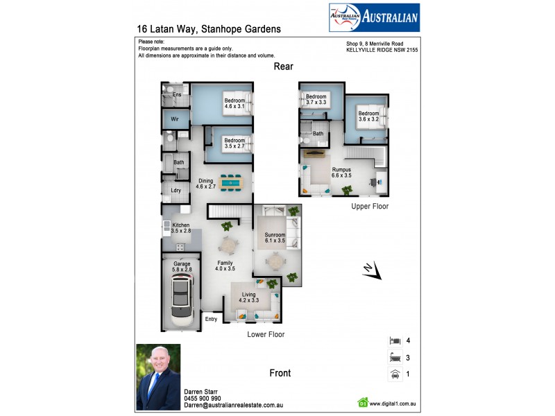 16 Latan Way, Stanhope Gardens NSW 2768 Floorplan