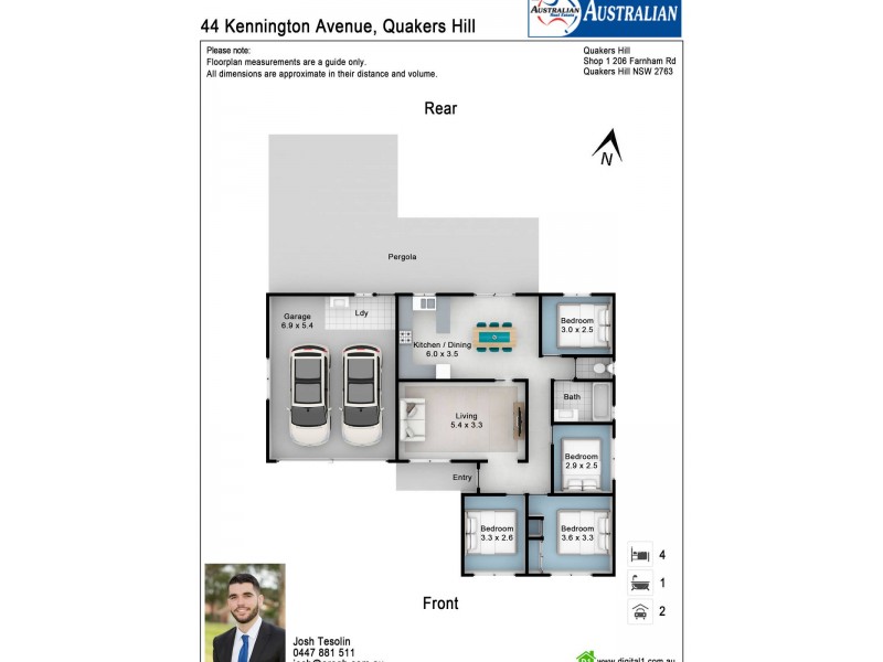 44 Kennington Avenue, Quakers Hill NSW 2763