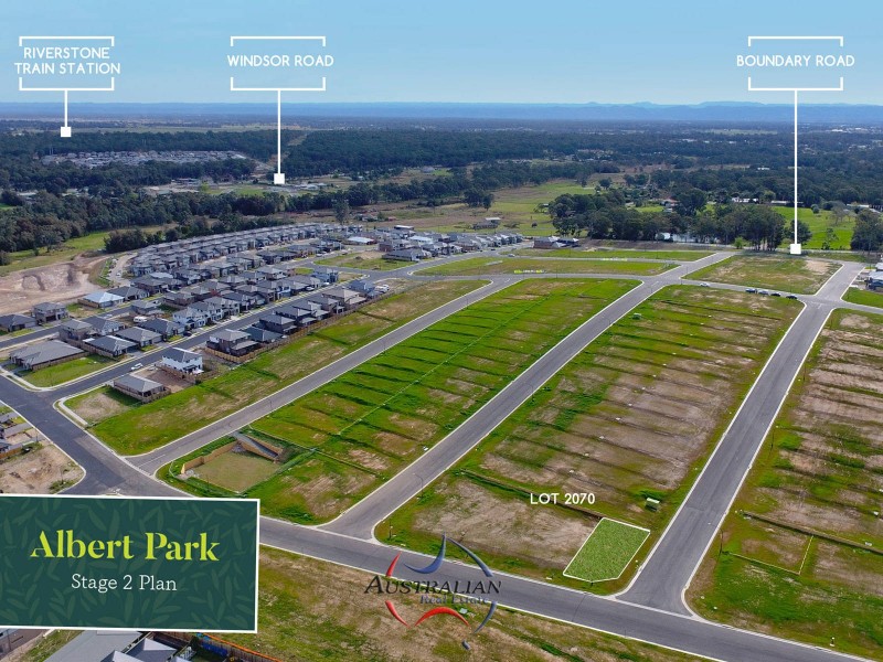 Lot 2070 Albert Park, Box Hill NSW 2765
