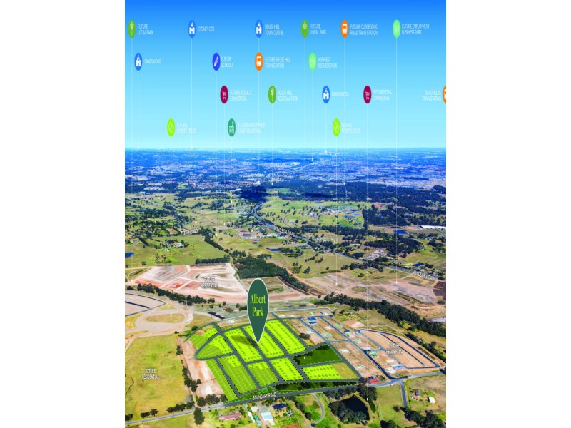 Lot 2069 Albert Park, Box Hill NSW 2765
