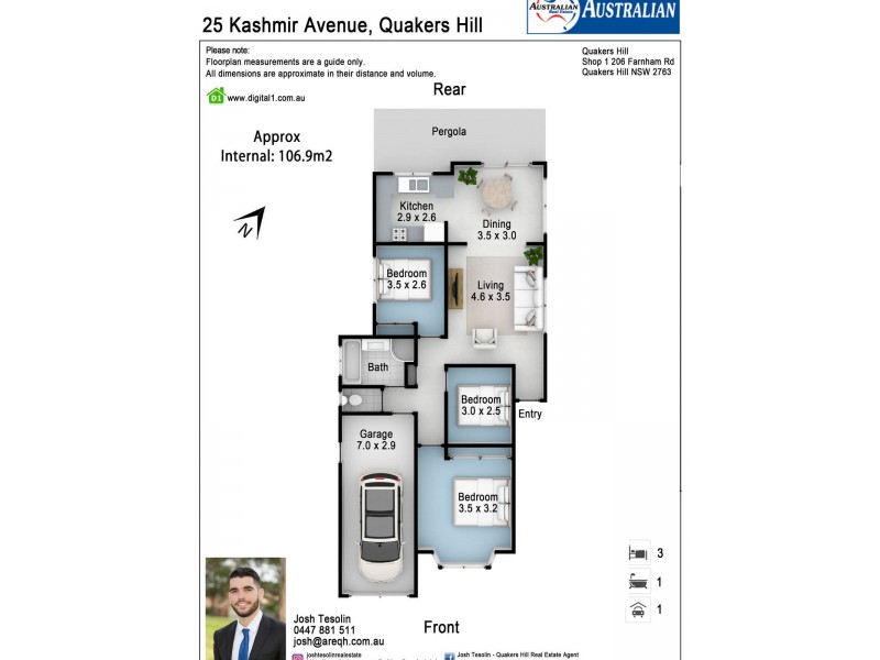 25  Kashmir Avenue, Quakers Hill NSW 2763