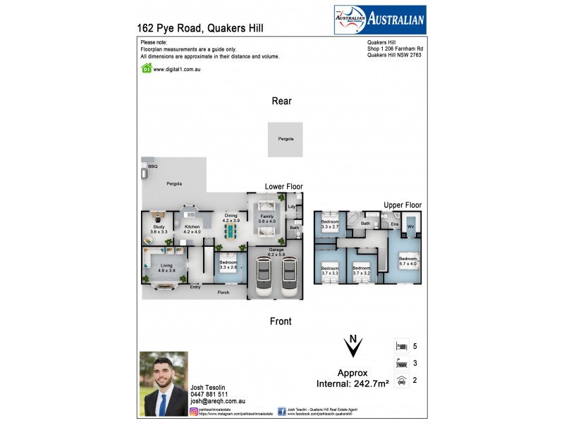 162 Pye Road, Quakers Hill NSW 2763 Floorplan