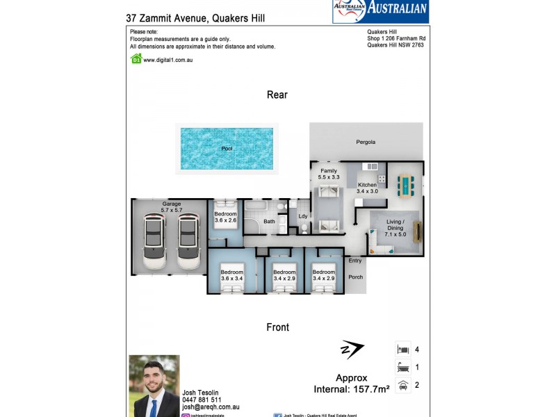 37 Zammit Avenue, Quakers Hill NSW 2763