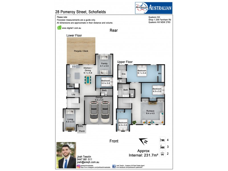 28 Pomeroy Street, Schofields NSW 2762 Floorplan