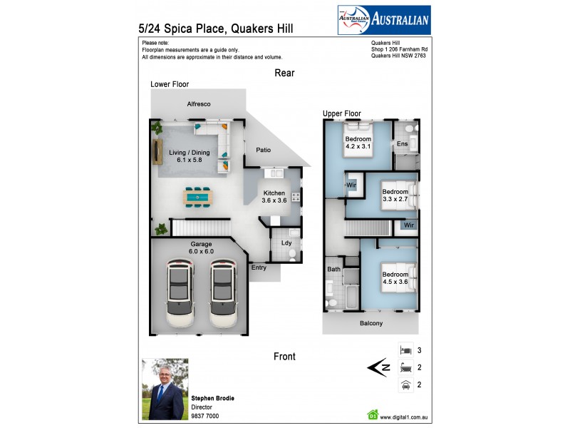 5/24 Spica Place, Quakers Hill NSW 2763 Floorplan