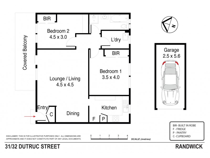 31/32-38 Dutruc Street, Randwick NSW 2031 Floorplan