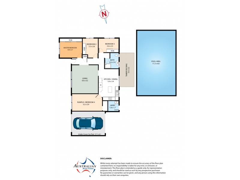 3 Dove Place, St Clair NSW 2759 Floorplan