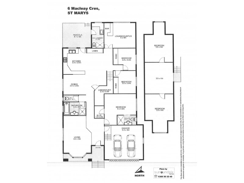 6 Macleay Crescent, St Marys NSW 2760 Floorplan