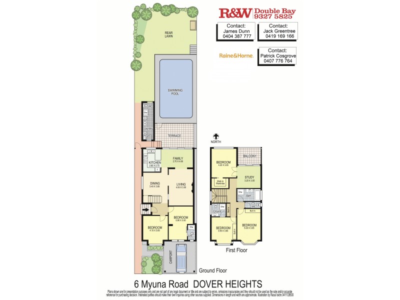 6 Myuna Road, Dover Heights NSW 2030 Floorplan