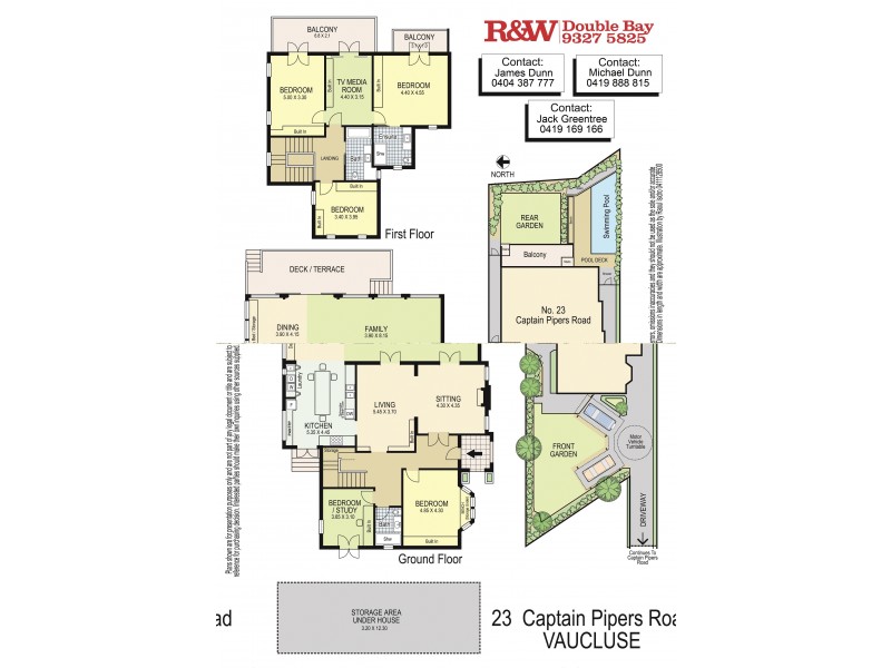 23 Captain Pipers Road, Vaucluse NSW 2030 Floorplan