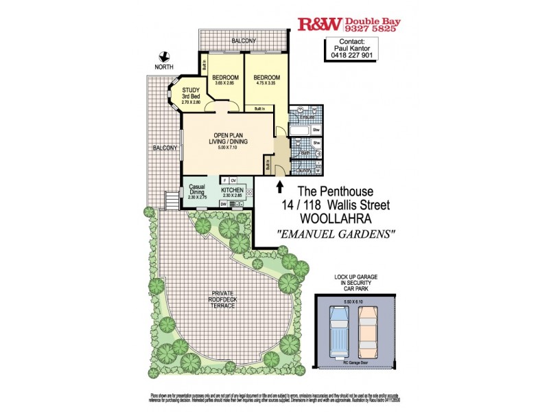 14/118 Wallis Street, Woollahra NSW 2025 Floorplan