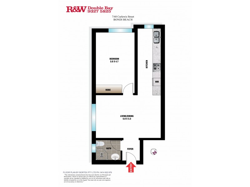 7/68-70 Curlewis Street, Bondi Beach NSW 2026 Floorplan