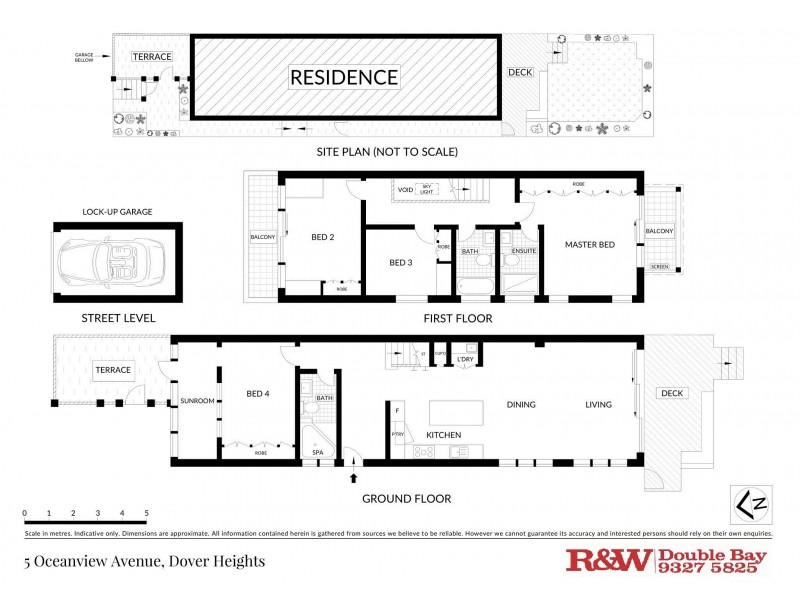 5 Oceanview Avenue, Dover Heights NSW 2030 Floorplan