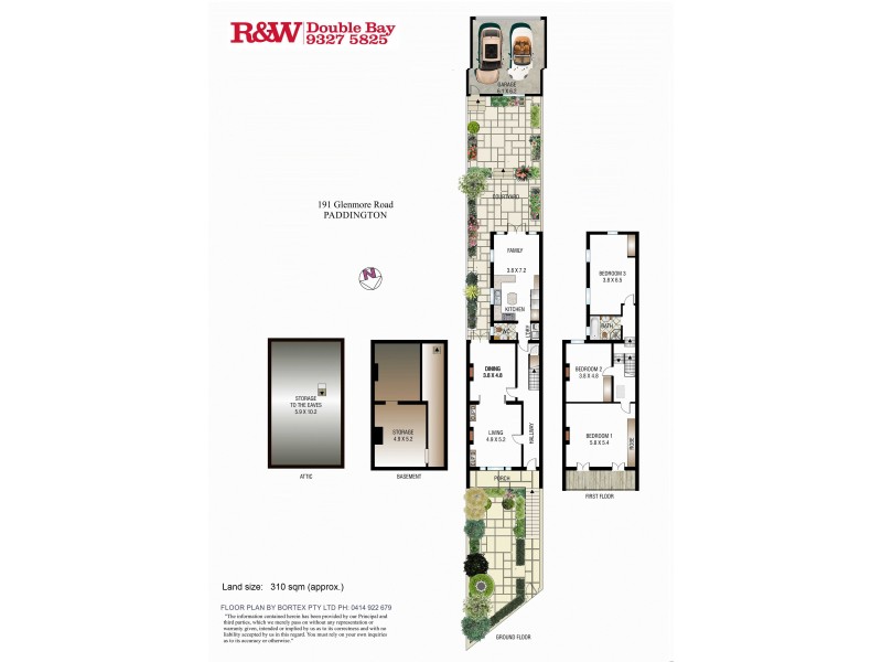 191 Glenmore Road, Paddington NSW 2021 Floorplan