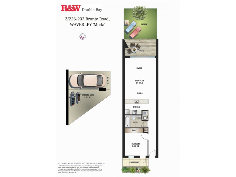 3/226-232 Bronte Road, Waverley NSW 2024 Floorplan