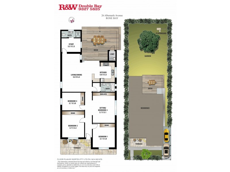 26 Albemarle Avenue, Rose Bay NSW 2029 Floorplan