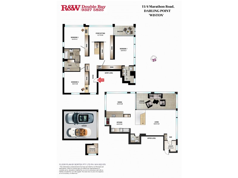 11/4 Marathon Road, Darling Point NSW 2027 Floorplan