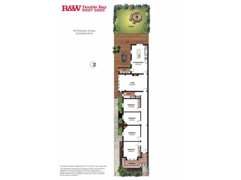 80 Doncaster Avenue, Kensington NSW 2033 Floorplan