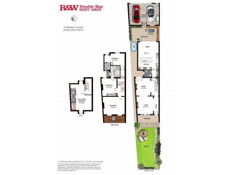 4 Marathon Avenue, Darling Point NSW 2027 Floorplan