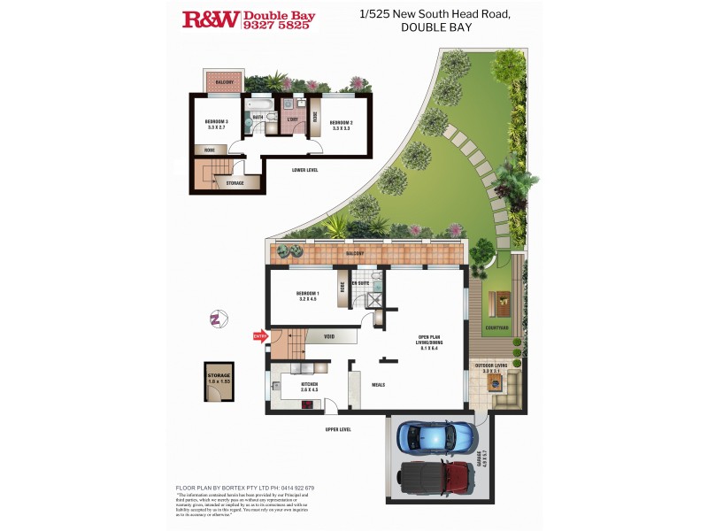 1/525 New South Head Road, Double Bay NSW 2028 Floorplan
