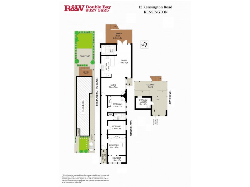 12 Kensington Road, Kensington NSW 2033 Floorplan