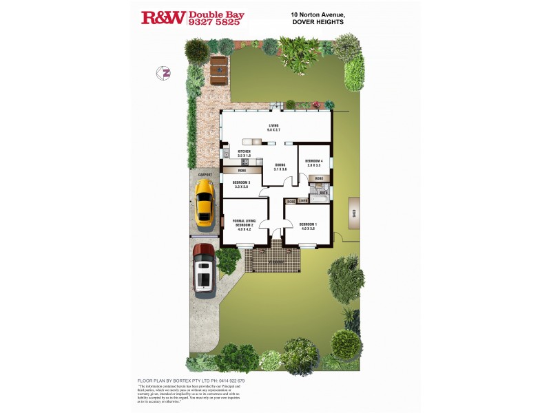 10 Norton Avenue, Dover Heights NSW 2030 Floorplan