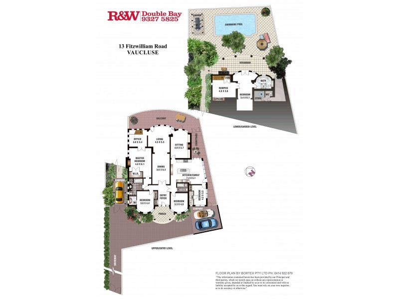 13 Fitzwilliam Road, Vaucluse NSW 2030 Floorplan