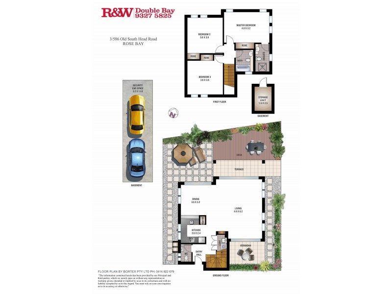 3/586 Old South Head Road, Rose Bay NSW 2029 Floorplan