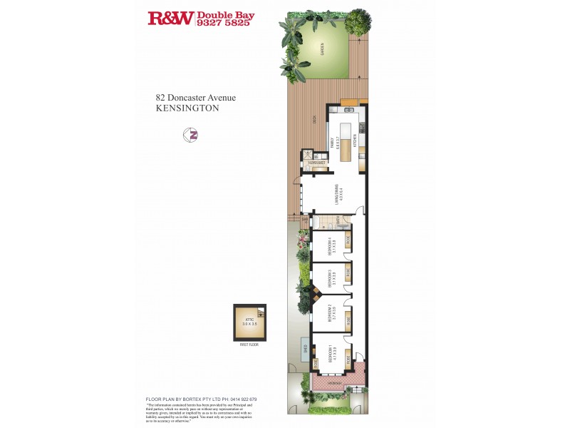 82 Doncaster Avenue, Kensington NSW 2033 Floorplan