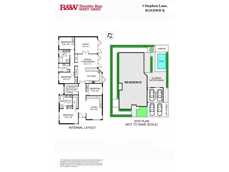 1 Stephen Lane, Randwick NSW 2031 Floorplan