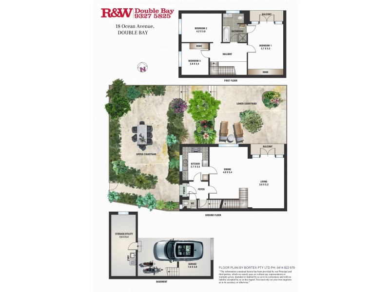18 Ocean Avenue, Double Bay NSW 2028 Floorplan