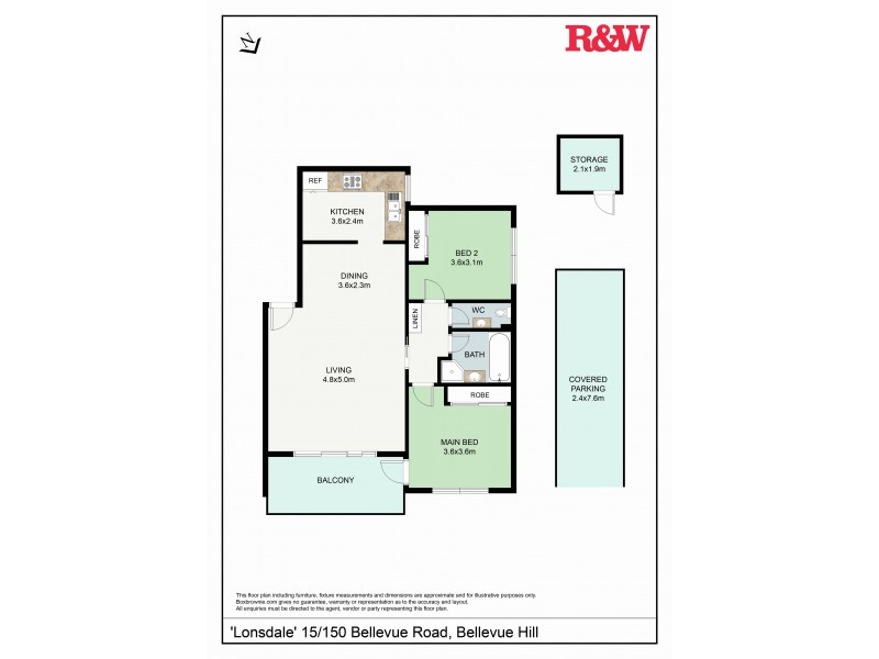 15/150 Bellevue Road, Bellevue Hill NSW 2023 Floorplan