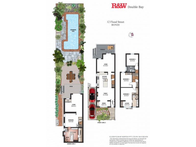 12 Flood Street, Bondi NSW 2026 Floorplan