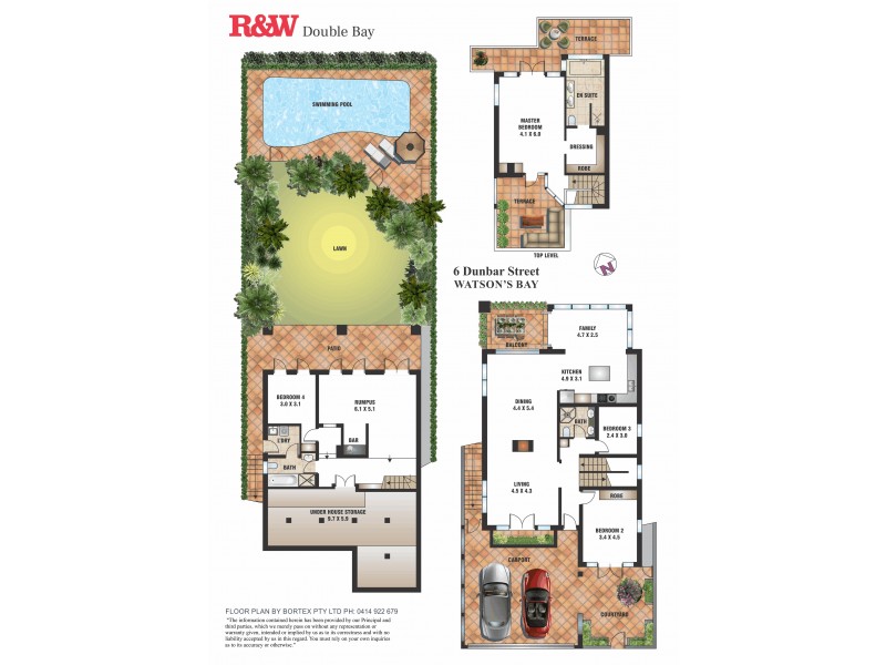 6 Dunbar Street, Watsons Bay NSW 2030 Floorplan