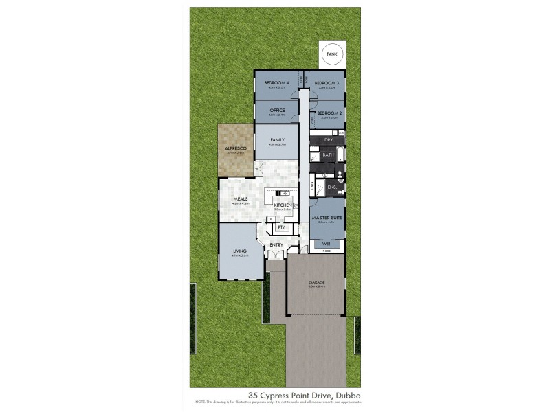 35 Cypress Point Dr, Dubbo NSW 2830 Floorplan