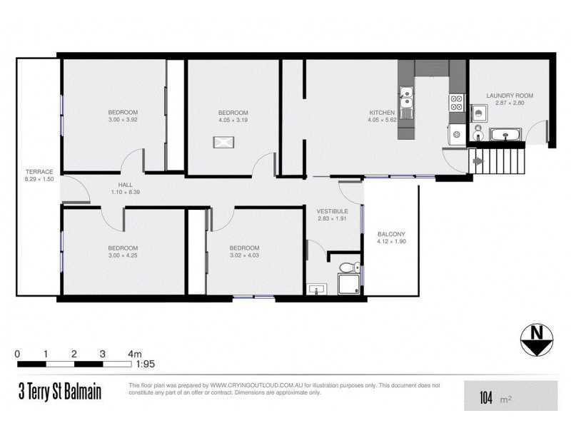 3 Terry St, Balmain NSW 2041 Floorplan