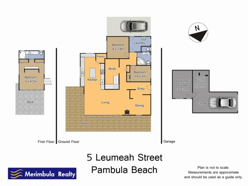 5 Leumeah  St, Pambula Beach NSW 2549 Floorplan