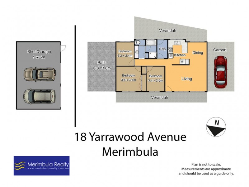 18 Yarrawood Ave, Berrambool NSW 2548 Floorplan