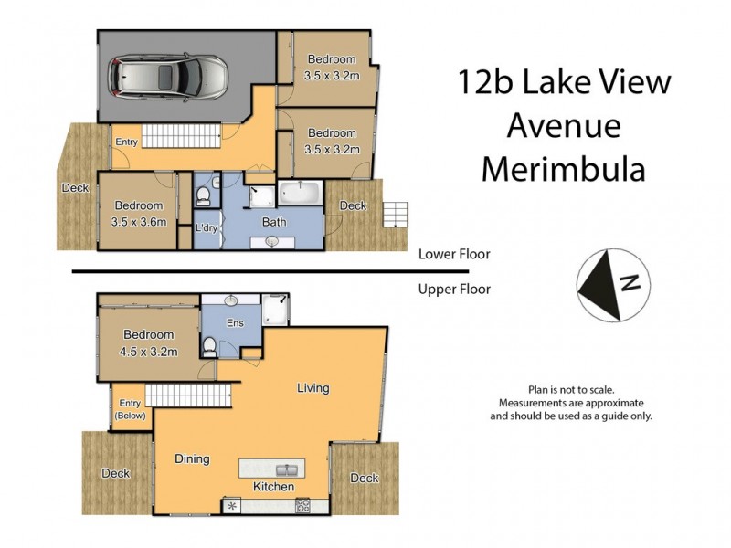 12B Lakeview Ave, Merimbula NSW 2548 Floorplan