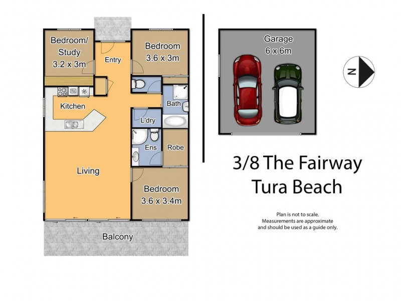 3/8 The Fairway -, Tura Beach NSW 2548 Floorplan