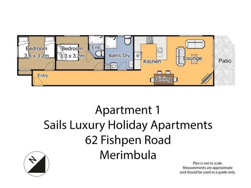 1/62 Fishpen Rd, Merimbula NSW 2548 Floorplan