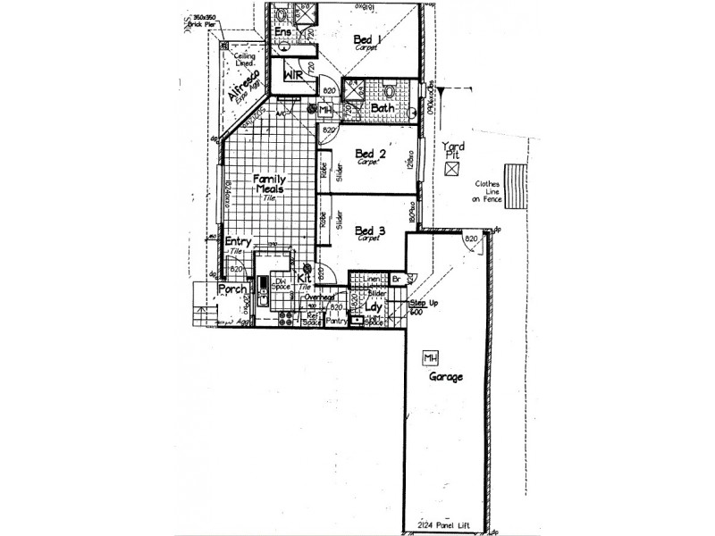 1/13 Pamphlett  St, Oxley QLD 4075 Floorplan