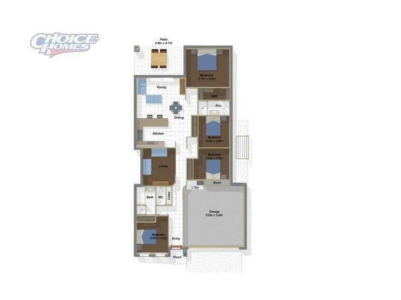 61 William Bvd, Pimpama QLD 4209 Floorplan