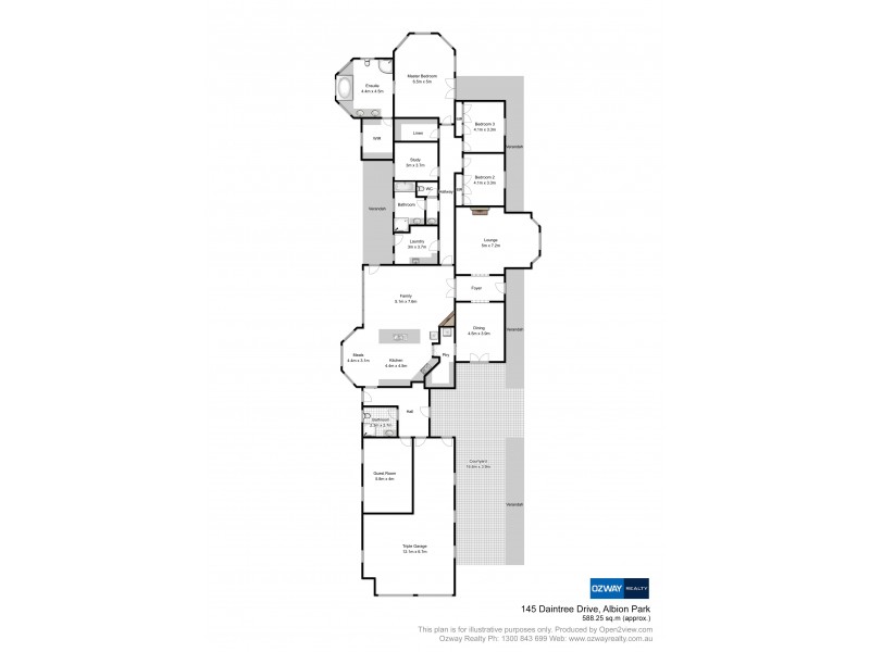 145 Daintree Dr, Albion Park NSW 2527 Floorplan