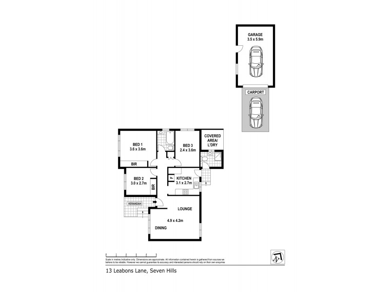 13 Leabons Lane, Seven Hills NSW 2147 Floorplan