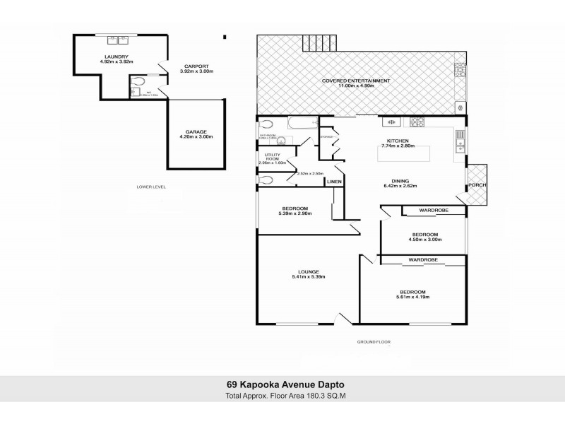 69 Kapooka Ave, Dapto NSW 2530 Floorplan