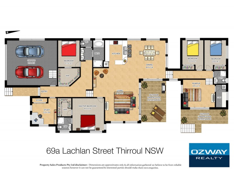 69A Lachlan St, Thirroul NSW 2515 Floorplan