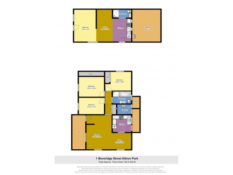 1 Beveridge St, Albion Park NSW 2527 Floorplan