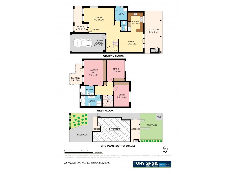 38 Monitor Rd, Merrylands NSW 2160 Floorplan